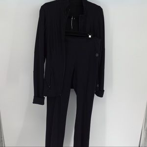 CAbi Athletic jacket and pants set - black